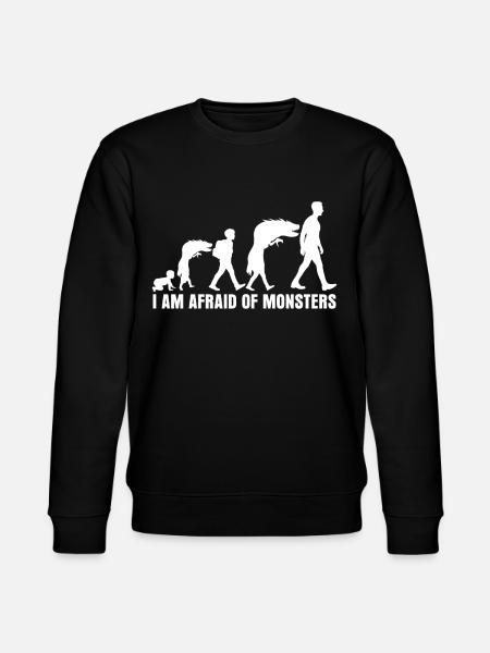 Trotzphase Pupertät Eltern - Stanley/Stella Unisex Bio-Sweatshirt CHANGER - Schwarz