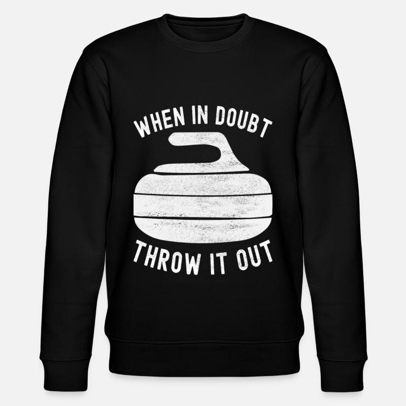 Joueurs de curling - Sweat bio CHANGER Stanley/Stella Unisexe - noir