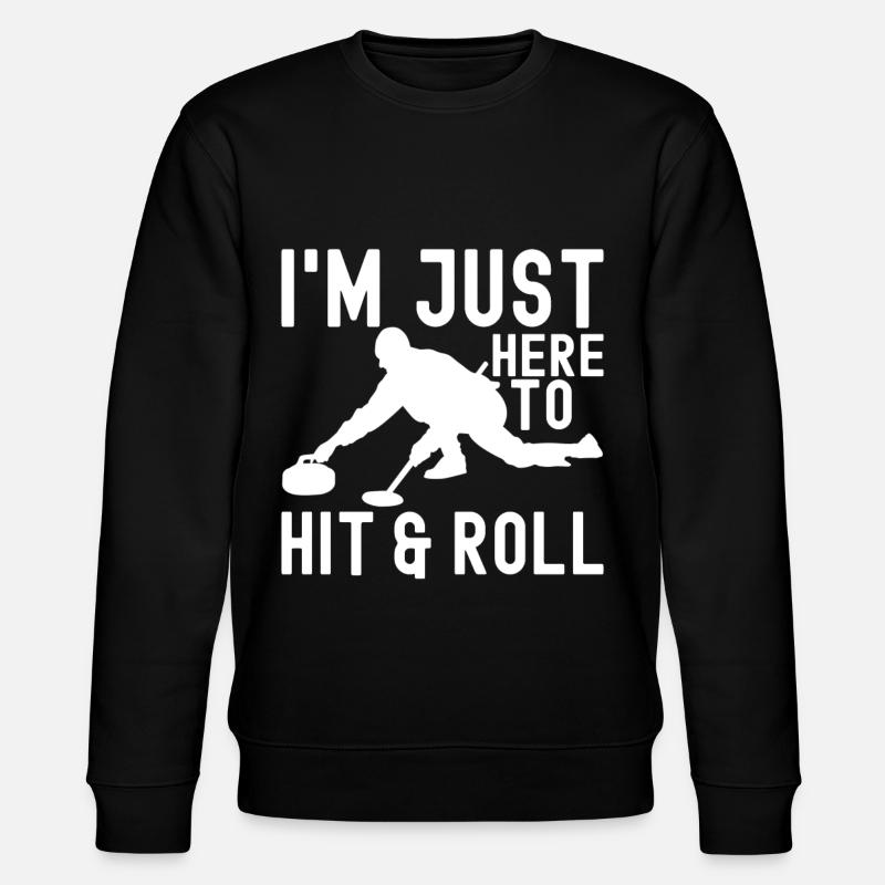 Joueurs de curling - Sweat bio CHANGER Stanley/Stella Unisexe - noir