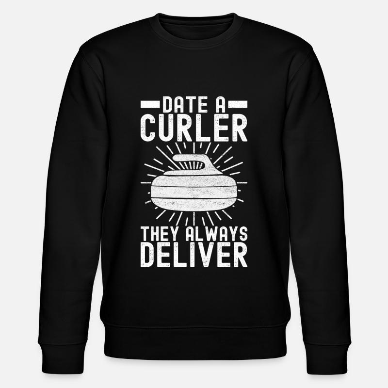 Joueurs de curling - Sweat bio CHANGER Stanley/Stella Unisexe - noir