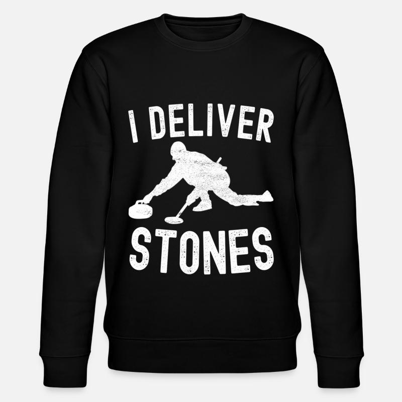 Joueurs de curling - Sweat bio CHANGER Stanley/Stella Unisexe - noir