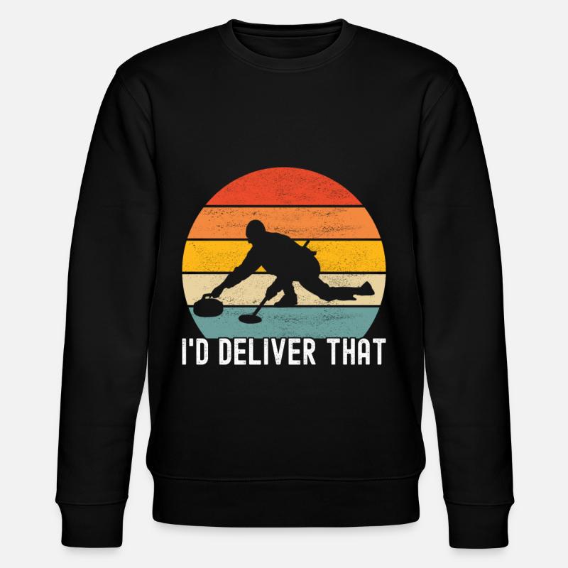 Joueurs de curling - Sweat bio CHANGER Stanley/Stella Unisexe - noir