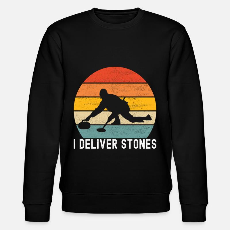 Joueurs de curling - Sweat bio CHANGER Stanley/Stella Unisexe - noir