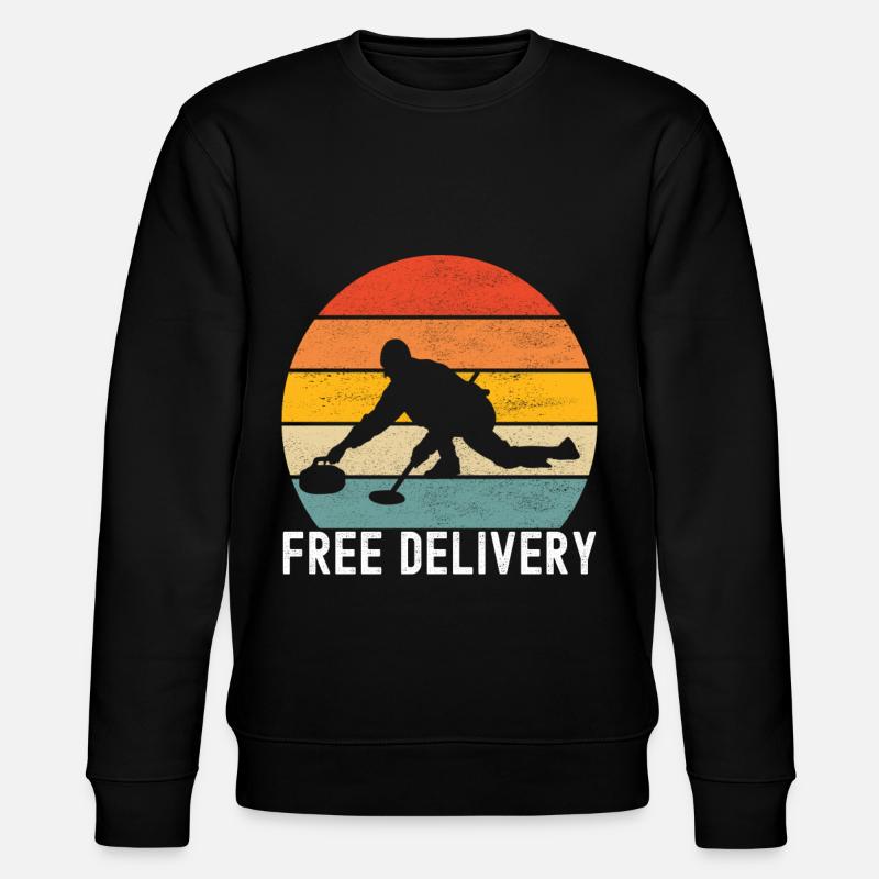 Joueurs de curling - Sweat bio CHANGER Stanley/Stella Unisexe - noir