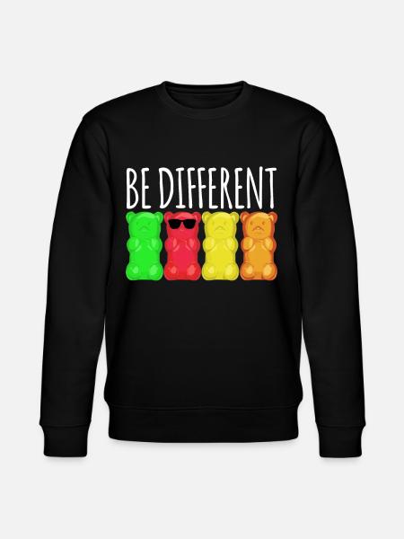 Gummy Bears Gummy Bears - Stanley/Stella CHANGER Unisex Organic Sweatshirt - black