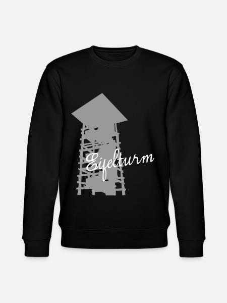 Eifel Eifeler Aussichtsturm Eifler - Stanley/Stella Unisex Bio-Sweatshirt CHANGER  - Schwarz