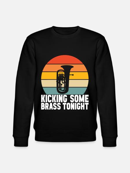 Euphonium Bariton Tenorhorn - Stanley/Stella Unisex Bio-Sweatshirt CHANGER  - Schwarz