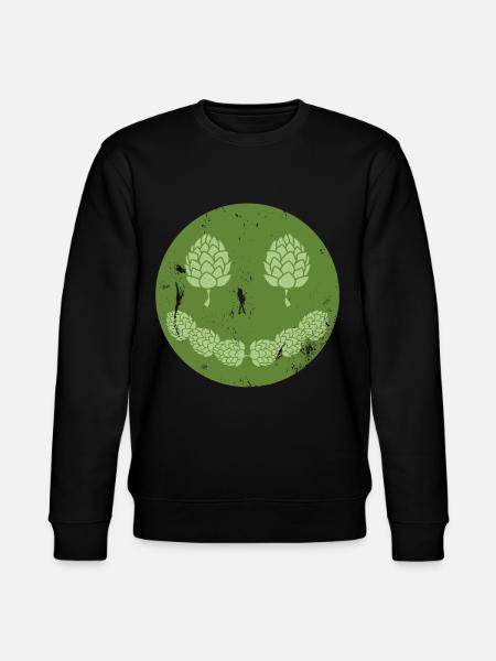 Beer Smile Beer Brewer Hops - Stanley/Stella CHANGER Unisex Organic Sweatshirt - black