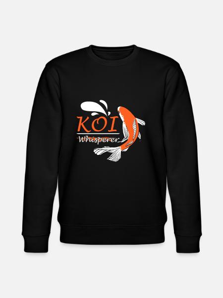 Koi Fish Japanese - Stanley/Stella CHANGER Unisex Organic Sweatshirt - black