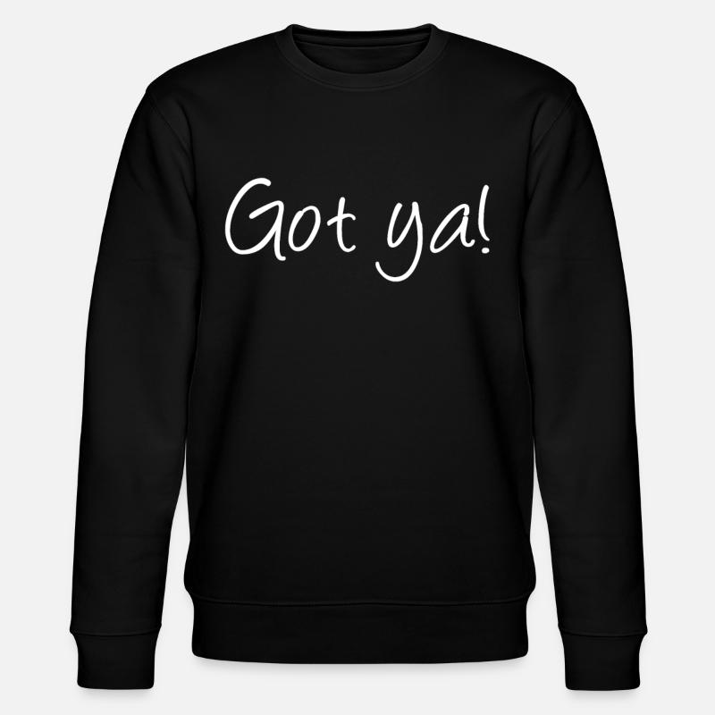 Tits Chest Boobs - Stanley/Stella CHANGER Unisex Organic Sweatshirt - black