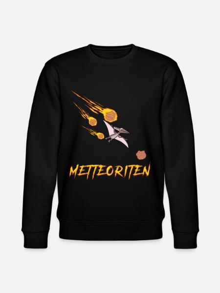 Hackfleisch Mettbällchen Mettbrötchen - Stanley/Stella Unisex Bio-Sweatshirt CHANGER - Schwarz