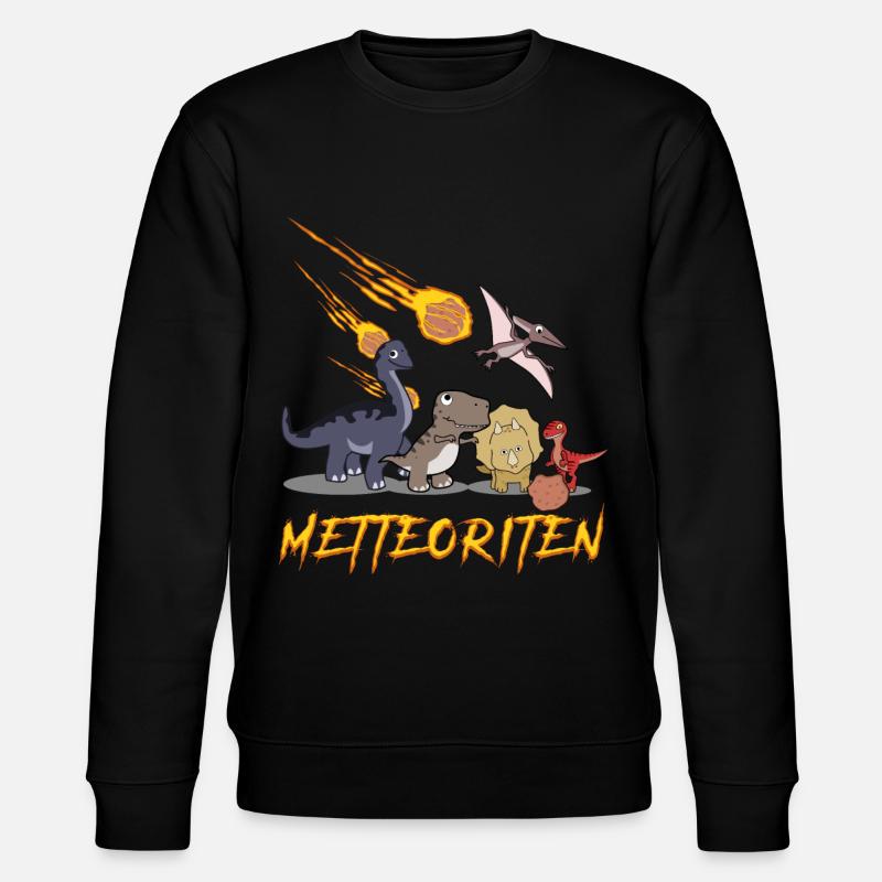 Mettbällchen Hackfleisch Mett Hack - Stanley/Stella Unisex Bio-Sweatshirt CHANGER  - Schwarz