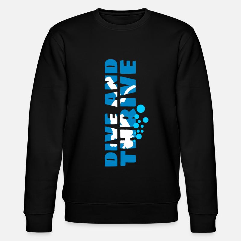 Plongée plongeuse - Sweat bio CHANGER Stanley/Stella Unisexe - noir