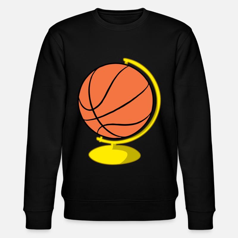 Globe du basketteur - Sweat bio CHANGER Stanley/Stella Unisexe - noir