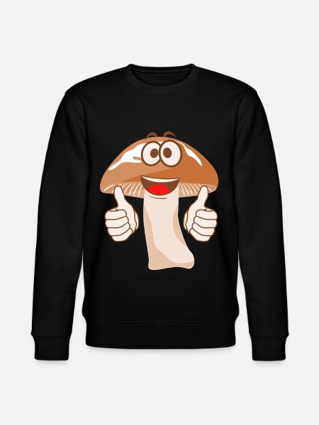 Champignons Cueilleurs de champignons - Sweat bio CHANGER Stanley/Stella Unisexe - noir