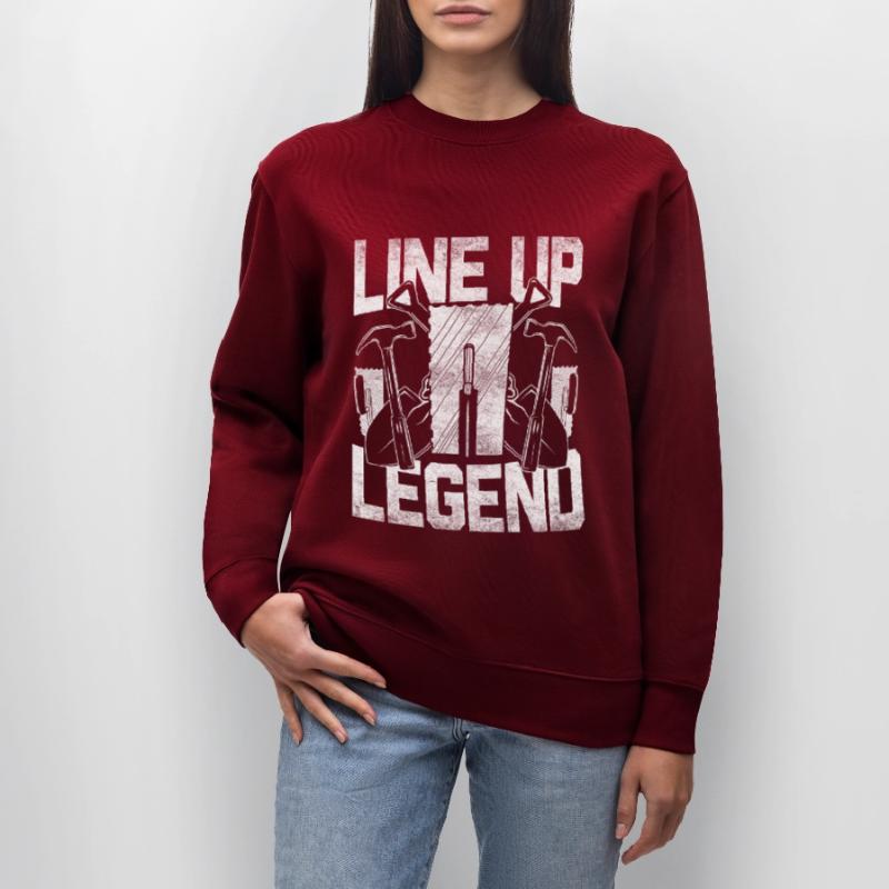 Floor Layer Tile Layer Line Up Legend Stanley/Stella CHANGER Unisex Organic Sweatshirt