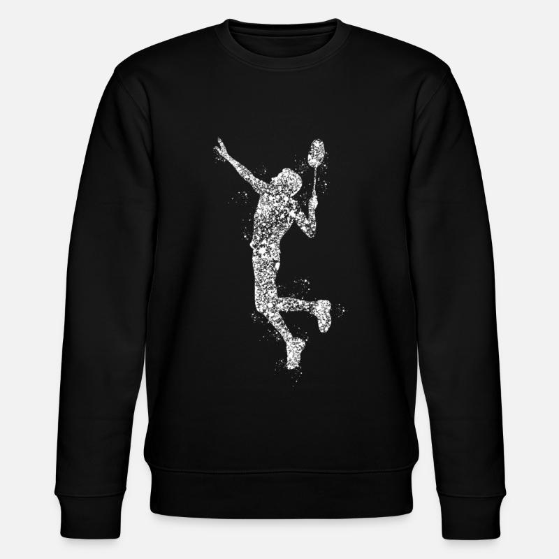 Badminton - Stanley/Stella Unisex Bio-Sweatshirt CHANGER  - Schwarz