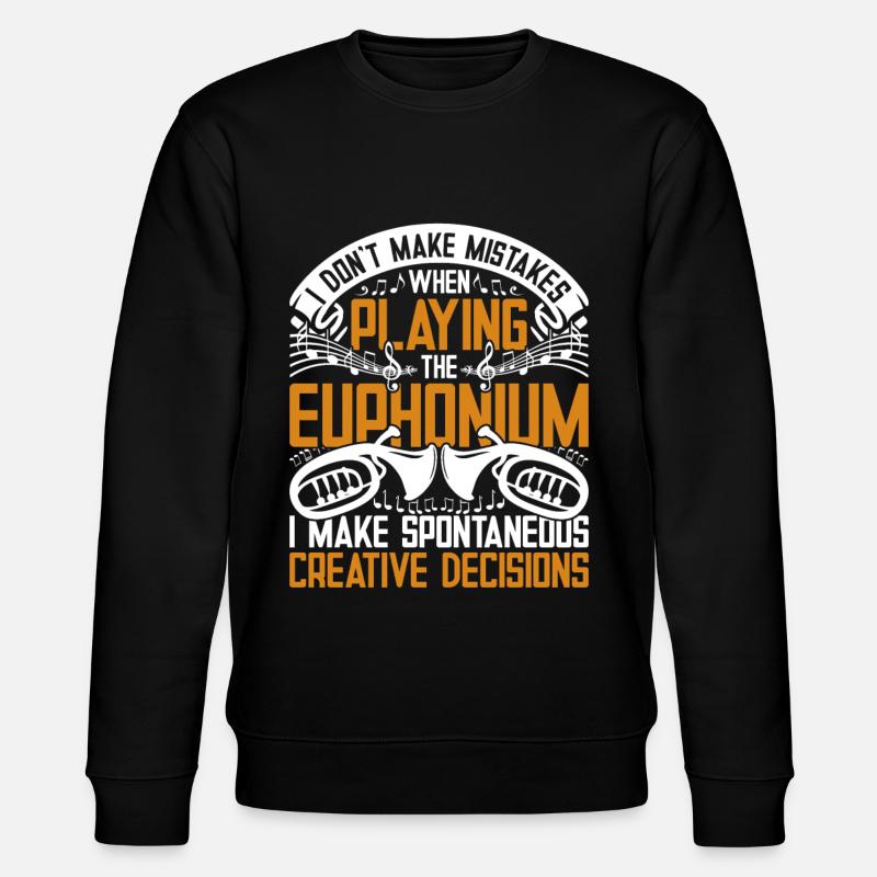 Euphonium Euphonist - Stanley/Stella CHANGER Unisex Organic Sweatshirt - black