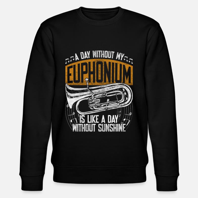 Euphonium Eufonium Euphoniste - Sweat bio CHANGER Stanley/Stella Unisexe - noir