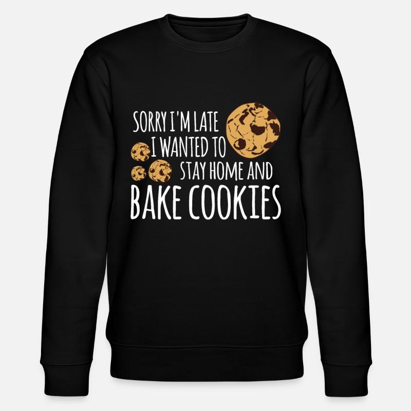 Baking, bakery, baker, baker - Stanley/Stella CHANGER Unisex Organic Sweatshirt - black