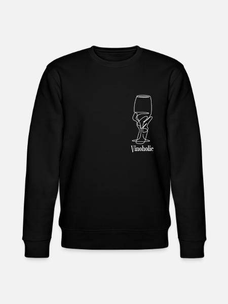 Wine - Stanley/Stella CHANGER Unisex Organic Sweatshirt - black
