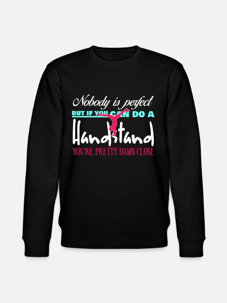 Handstand - Stanley/Stella CHANGER Unisex Organic Sweatshirt - black