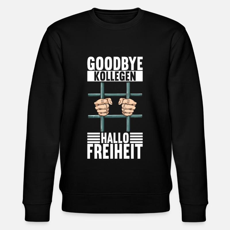 Abschiedsgeschenk Kollege Jobwechsel - Stanley/Stella Unisex Bio-Sweatshirt CHANGER  - Schwarz