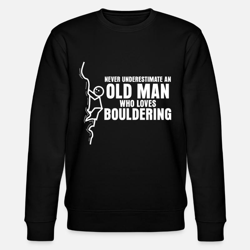 Grimpez les rochers - Sweat bio CHANGER Stanley/Stella Unisexe - noir