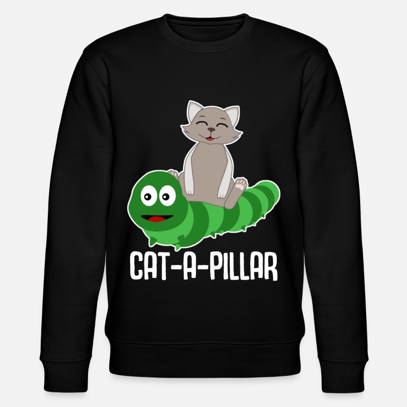 Funny Cats Joke avec Cat - Sweat bio CHANGER Stanley/Stella Unisexe - noir