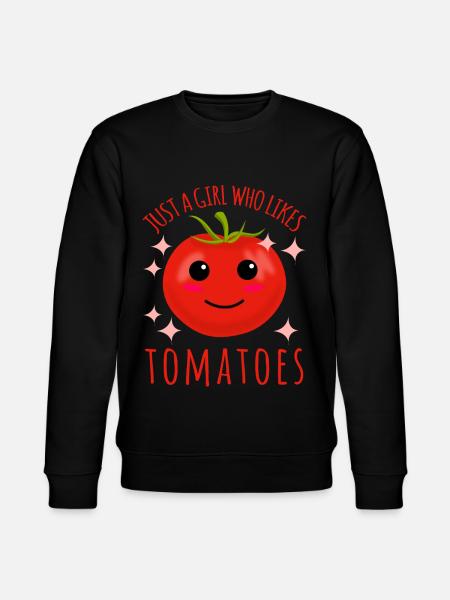 Tomato Girl Tomatoes - Stanley/Stella CHANGER Unisex Organic Sweatshirt - black