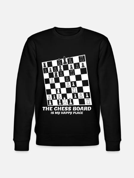 Chess Pieces - Stanley/Stella CHANGER Unisex Organic Sweatshirt - black