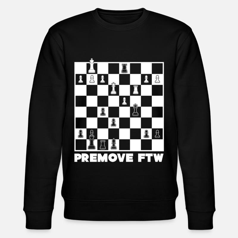Chess Premove Premoving - Stanley/Stella Unisex Bio-Sweatshirt CHANGER - Schwarz