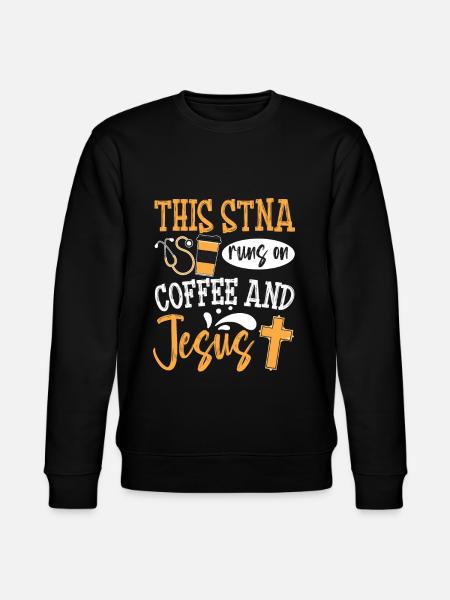 STNA Certified Nursing Assistant - Stanley/Stella CHANGER Unisex Organic Sweatshirt - black