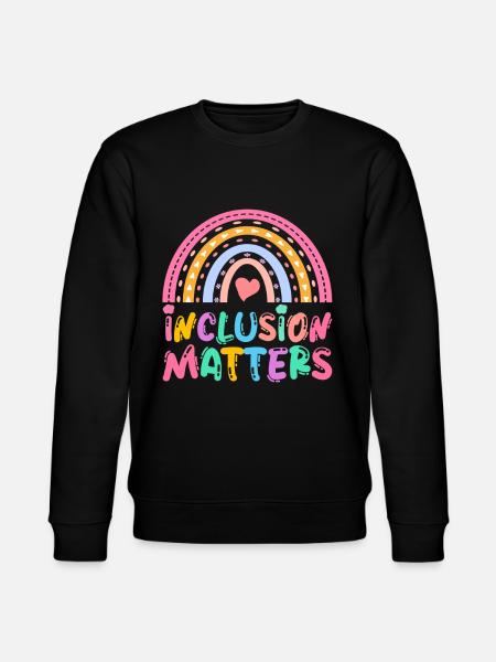 Erziehungsassistent Inclusion Matters - Stanley/Stella Unisex Bio-Sweatshirt CHANGER - Schwarz