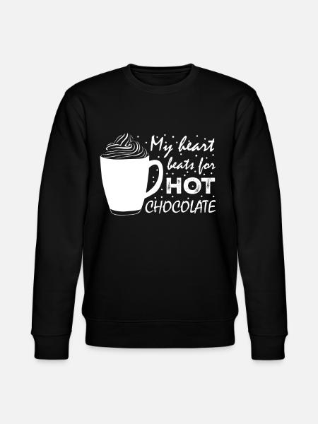 Funny Hot Chocolate Saying Cacao - Stanley/Stella CHANGER Unisex Organic Sweatshirt - black