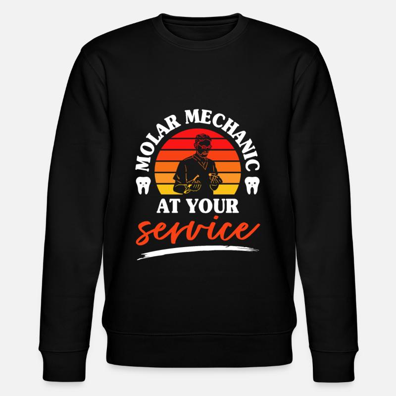 Dental technician Dental technician - Stanley/Stella CHANGER Unisex Organic Sweatshirt - black