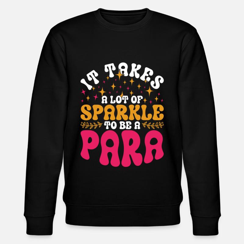 Educational Assistant - Stanley/Stella CHANGER Unisex Organic Sweatshirt - black