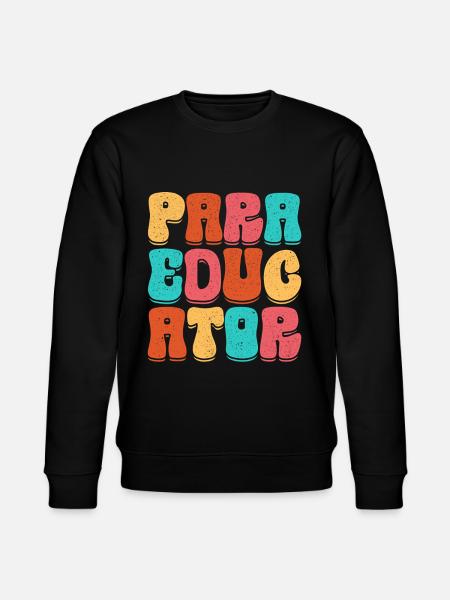 Educational Assistant Teaching Assistant - Stanley/Stella CHANGER Unisex Organic Sweatshirt - black