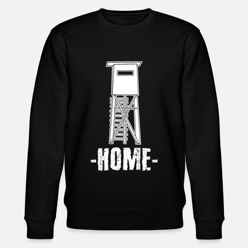 Hunting Hunter - Stanley/Stella CHANGER Unisex Organic Sweatshirt - black