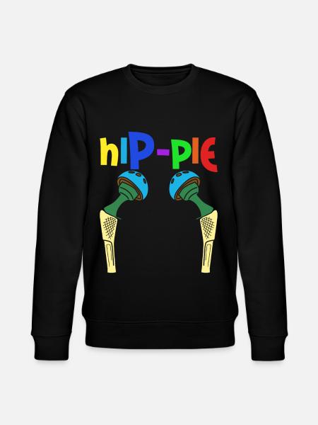 Hip Surgery Hip Implant - Stanley/Stella CHANGER Unisex Organic Sweatshirt - black