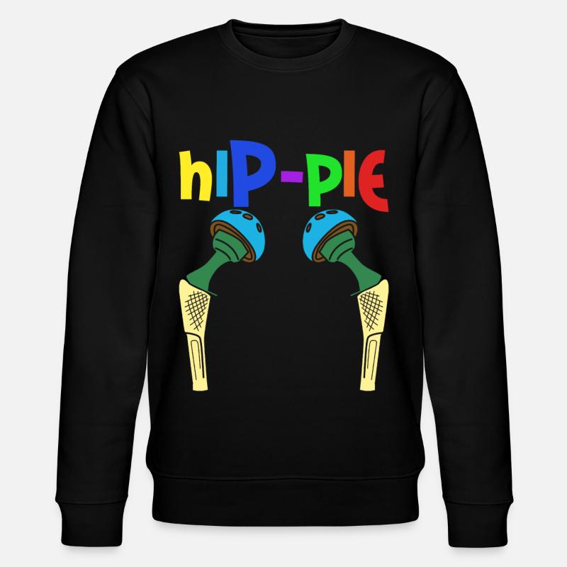 Hip Surgery Hip Implant - Stanley/Stella CHANGER Unisex Organic Sweatshirt - black