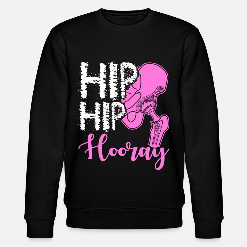 Hip Implant - Stanley/Stella CHANGER Unisex Organic Sweatshirt - black