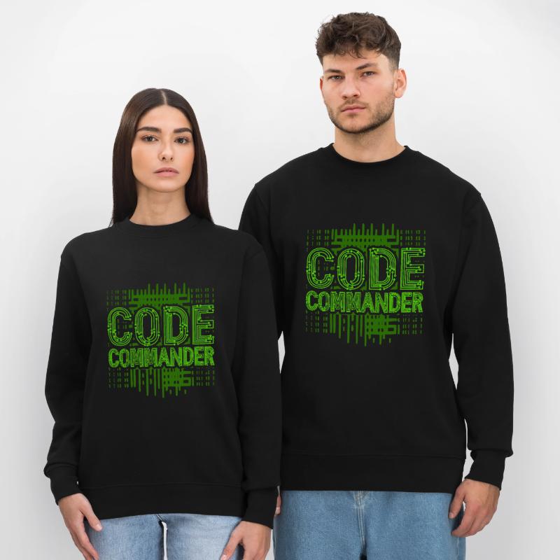 Netzwerkadministrator Code Commander Stanley/Stella Unisex Bio-Sweatshirt CHANGER 