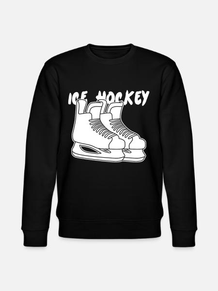 Ice Hockey Skates - Stanley/Stella CHANGER Unisex Organic Sweatshirt - black