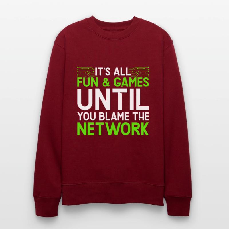 Netzwerkadministrator Programmierer Stanley/Stella Unisex Bio-Sweatshirt CHANGER 