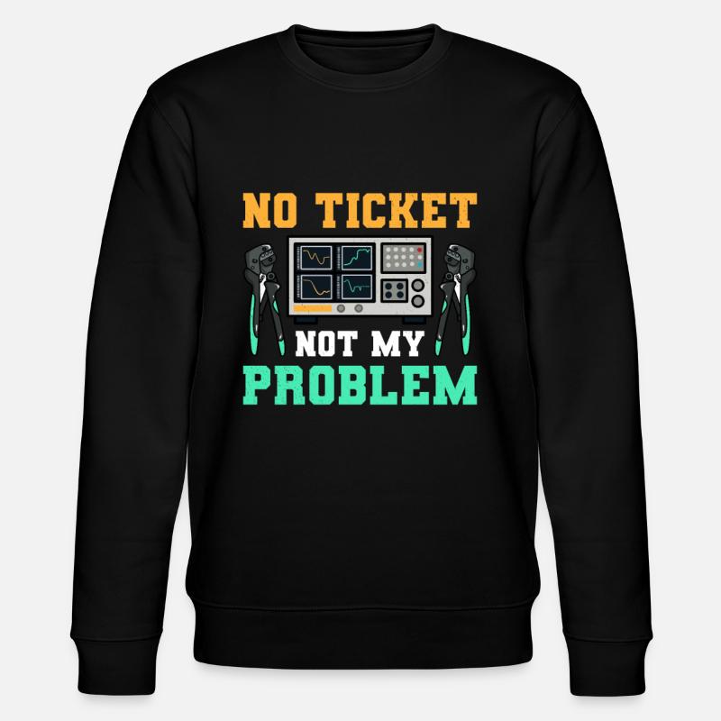 Netzwerkadministrator Systemadministrator Netzwerk - Stanley/Stella Unisex Bio-Sweatshirt CHANGER  - Schwarz