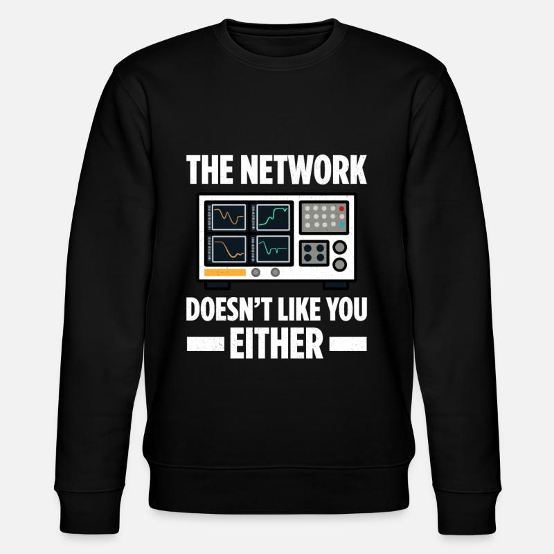 Netzwerkadministrator Systemadministrator Netzwerk - Stanley/Stella Unisex Bio-Sweatshirt CHANGER  - Schwarz