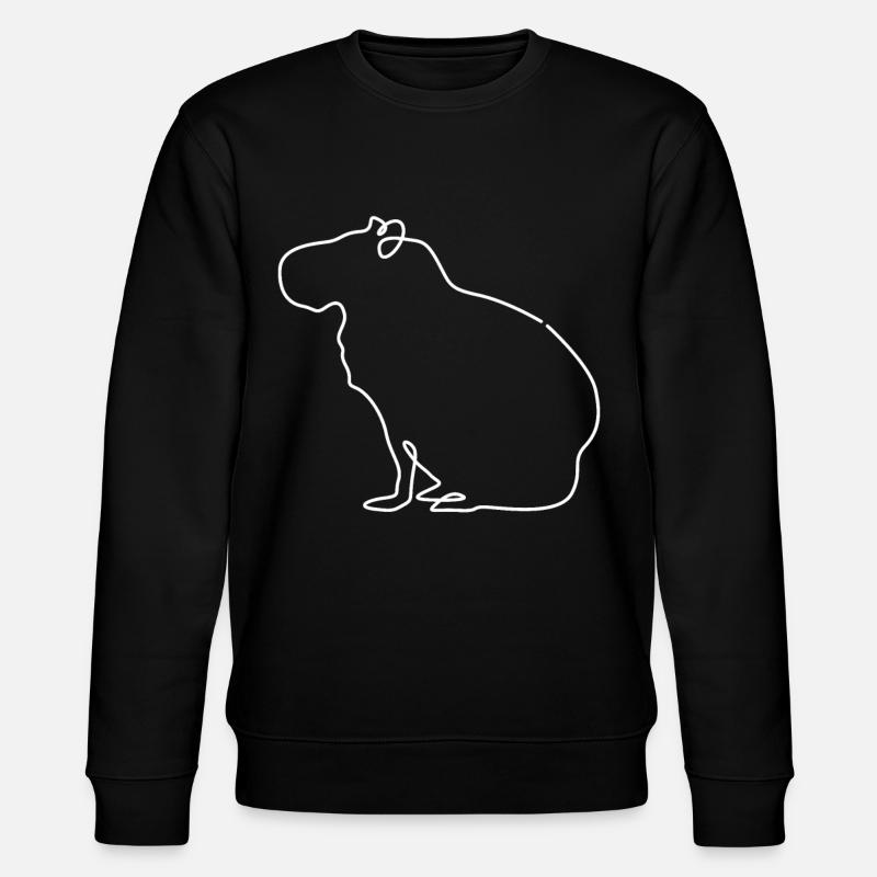 Capybara - Stanley/Stella CHANGER Unisex Organic Sweatshirt - black