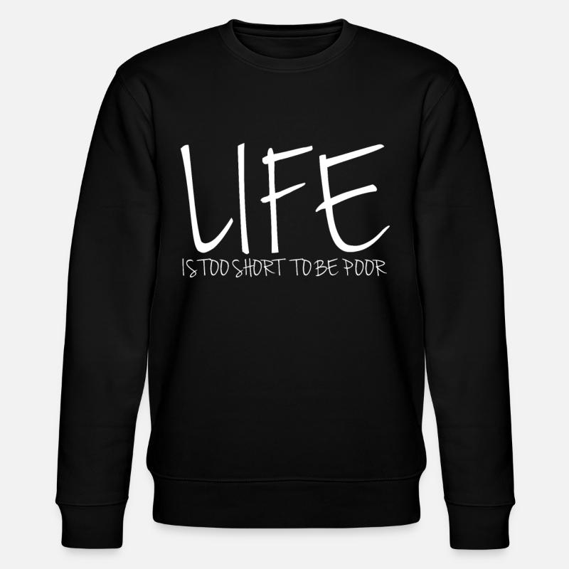 Capitalisme Actions Marché Monnaie - Sweat bio CHANGER Stanley/Stella Unisexe - noir