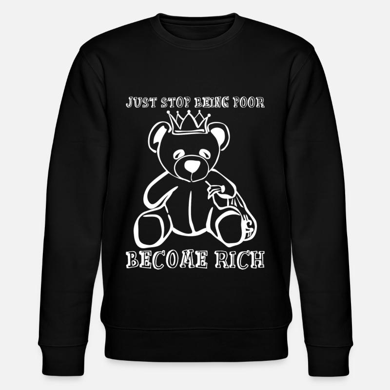 Capitalisme Marché Actions monétaires - Sweat bio CHANGER Stanley/Stella Unisexe - noir